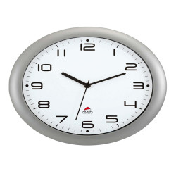 Orologio da parete Hornew - diametro 30 cm - grigio metal - Alba