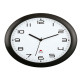 Orologio da parete Hornew - diametro 30 cm - nero - Alba
