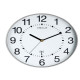 Orologio da parete Wave - diametro 30 cm - bianco - Unilux