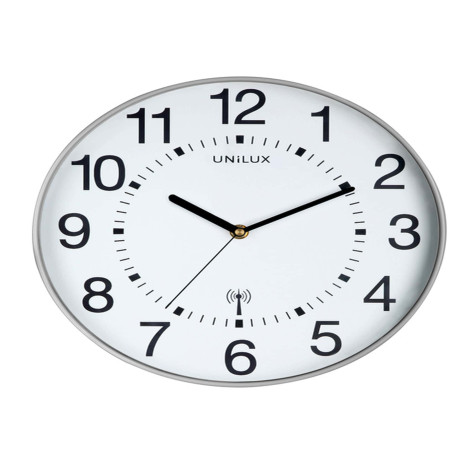 Orologio da parete Wave - diametro 30 cm - bianco - Unilux