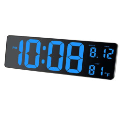 Orologio Hordgtl - a led - 37,5 x 13,5 cm - Alba