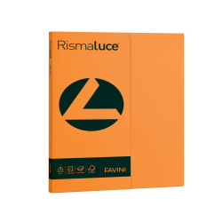 Carta Rismaluce Small - A4 - 90 gr - arancio 56 - Favini - conf. 100 fogli