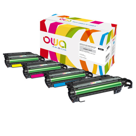 Armor - Toner Compatibile per HP Color LaserJet CP4025/4520/4525 - Giallo - CE262A - 11.000 pag