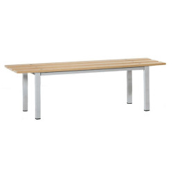 Panca spogliatoio - 5 posti - 150 x 35 x 45 cm - legno - Fasma