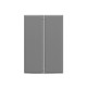 Pannello fonoassorbente Moody - 160 x 40 cm - grigio