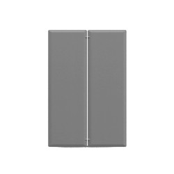 Pannello fonoassorbente Moody - 160 x 40 cm - grigio