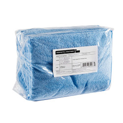 Panni microfibra Ultrega - 40 x 40 cm - azzurro - PerfettoFactory - conf. 10 pezzi