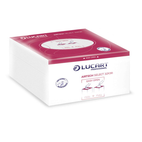 Panni multiuso AirTech Select - 32x38 cm - Lucart - conf. 55 pezzi