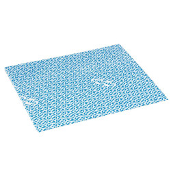 Panno multiuso Wipro - con proprietà antibatteriche - 36 x 42 cm - blu - Vileda - conf. 20 pezzi