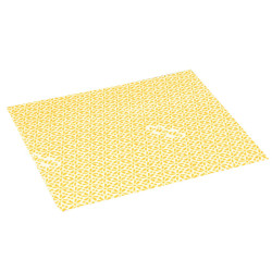 Panno multiuso Wipro - con proprietà antibatteriche - 36 x 42 cm - giallo - Vileda - conf. 20 pezzi