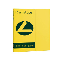 Carta Rismaluce Small - A4 - 90 gr - giallo sole 53 - Favini - conf. 100 fogli
