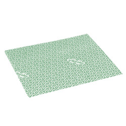 Panno multiuso Wipro - con proprietà antibatteriche - 36 x 42 cm - verde - Vileda - conf. 20 pezzi
