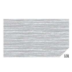 Carta crespa - 50x150cm - argento metal 131 - Rex Sadoch - conf.10 rotoli