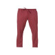Pantalone cuoco Enrico - unisex - taglia M - gessato bordeaux - Giblor's