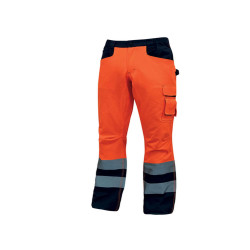 Pantalone invernale alta visibilità Beacon - arancio  fluo - taglia XL - U-Power