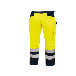 Pantalone invernale alta visibilità Beacon - giallo fluo - taglia XL - U-Power