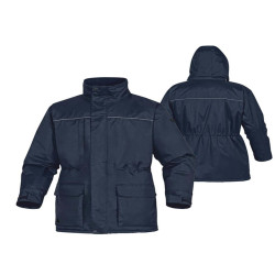 Parka Helsinki2 per freddo estremo - taglia M - poliestere - blu - Deltaplus