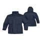 Parka Helsinki2 per freddo estremo - taglia XL - poliestere - blu - Deltaplus