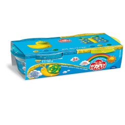 Pasta Glitter - 100gr - giallo/azzurro - conf. 2 pezzi - Didò