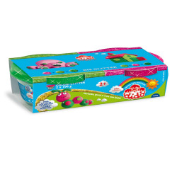 Pasta Glitter - 100gr - magenta/verde - conf. 2 pezzi - Didò