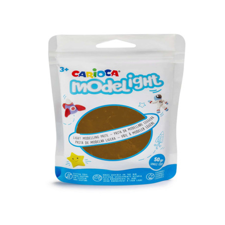 Pasta Model Light - 50 gr - marrone - Carioca