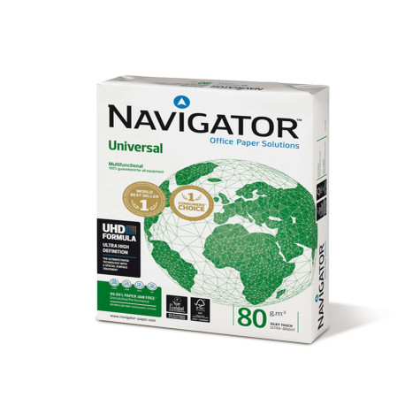 Carta Universal - A4 - 80 gr - bianco - Navigator - conf. 500 fogli