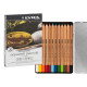 Pastelli Aquarell Rembrandt - 3,7 mm - colori assortiti - Lyra - astuccio metallo 12 pezzi