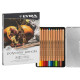 Pastelli colorati Rembrandt Polycolor -  3,7 mm - colori assortiti - Lyra - astuccio in metallo 12 pezzi