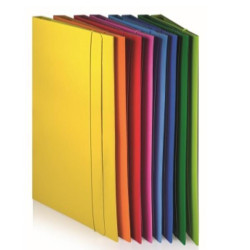 Brefiocart Cartelline lucide con lembi e elastico