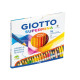 Pastello Supermina - mina 3,8 mm - Giotto - astuccio 18 pezzi