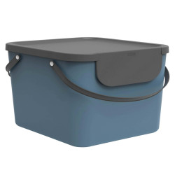 Pattumiera Albula - 40 L - blu horizon - Rotho