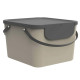 Pattumiera Albula - 40 L - cappuccino - Rotho
