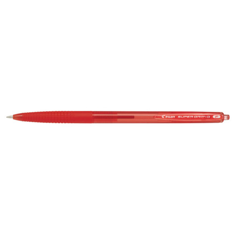 Penna a scatto Supergrip G  - punta 0,7mm - rosso - Pilot