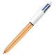 Penna a sfera scatto multifunzione 4 Colours Party - punta 1,0 mm - 4 colori - Bic - conf. 12 pezzi