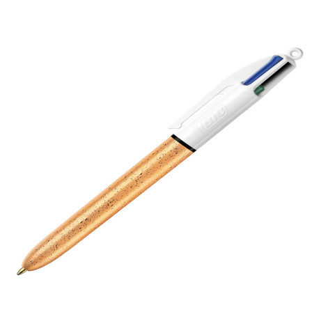 Penna a sfera a scatto 4 colori Party - 1,0 mm - Bic - scatola 12 pezzi