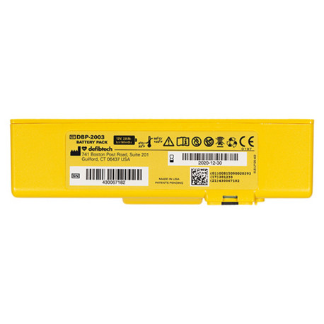 Batteria Defibtech Lifeline VIEW Durata 4 anni DBP-2300