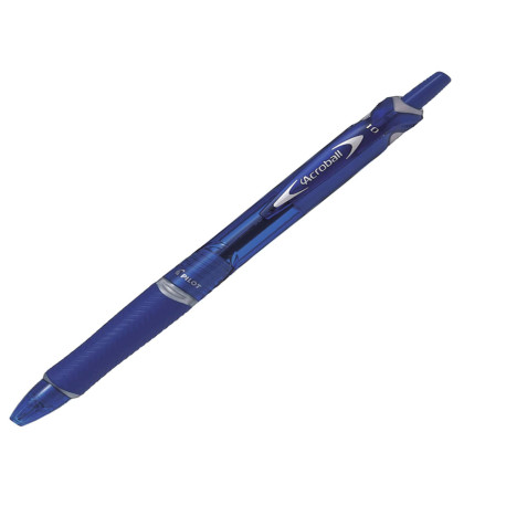 Penna a sfera a scatto Acroball Plastic Begreen - blu - punta 1,0mm - Pilot
