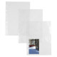 Buste forate Atla FT porta foto e cartoline - 4 spazi 15 x 21 cm - trasparente - Sei Rota - conf. 10 pezzi