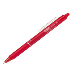 Penna a sfera a scatto Frixionball Clicker  - punta 0,7mm - rosso - Pilot