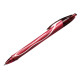Penna a sfera a scatto Gelocity Quick Dry  - punta 0,7mm - rosso - Bic - conf. 12 pezzi