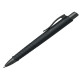 Penna a sfera a scatto Poly Ball - Punta 0,7 mm - fusto all black - Faber-Castell