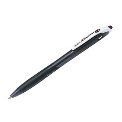 Penna a sfera a scatto Rexgrip Begreen - punta 1,6mm - nero  - Pilot