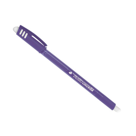 Penna a sfera cancellabile Cancellik -  punta 1,0mm - viola - Tratto