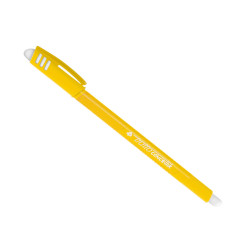 Penna a sfera cancellabile Cancellik - punta 1,0mm - giallo - Tratto