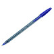 Penna a sfera con cappuccio Cristal Exact - punta 0,7 mm - blu - Bic - scatola 20 pezzi