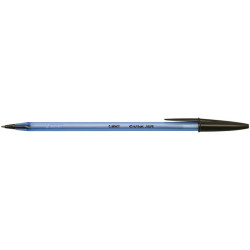 Penna a sfera con cappuccio Cristal Soft  - punta 1,2mm - nero - Bic - conf. 50 pezzi