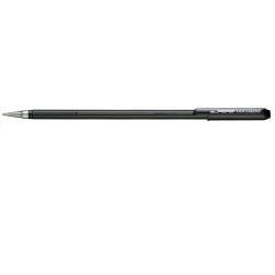 Penna a sfera con cappuccio Superb Document  - punta 1,0mm - nero - Pentel