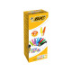 Penna a sfera Cristal Multicolor - punta 1,6mm - 10 colori assortiti  - Bic - conf. 20 pezzi