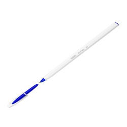 Penna a sfera Cristal Up con cappuccio  - punta media 1,2mm  - blu - Bic - conf. 20 pezzi