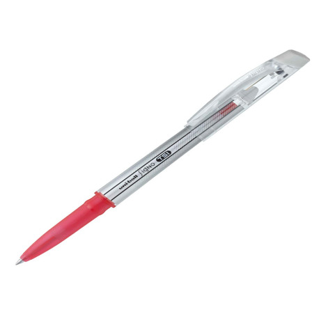 Penna a sfera gel cancellabile Uni Ball Signo TSI - punta 0,7mm - rosso  - Uni Mitsubishi